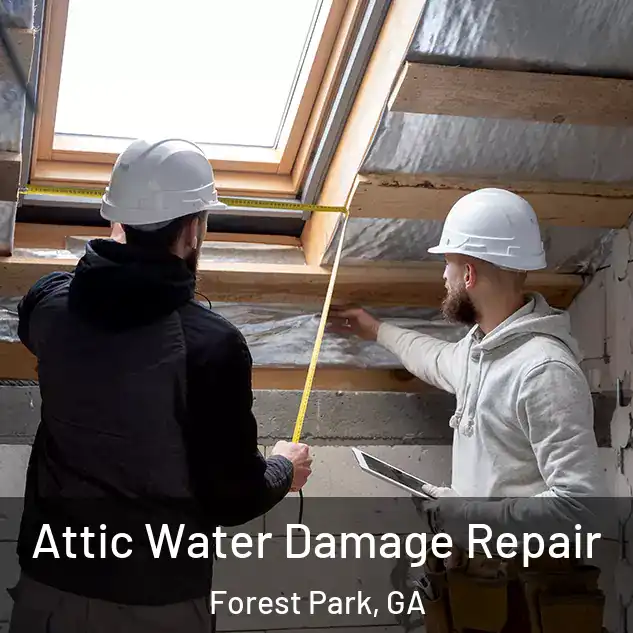  Attic Water Damage Repair Forest Park, GA