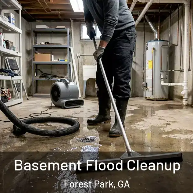  Basement Flood Cleanup Forest Park, GA