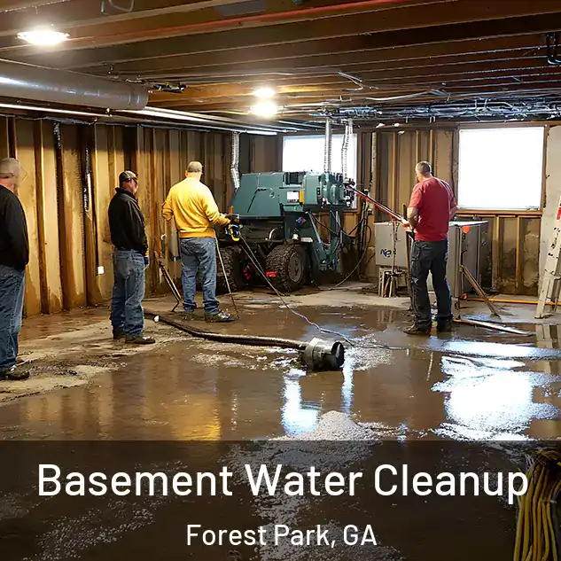  Basement Water Cleanup Forest Park, GA