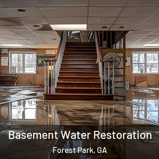  Basement Water Restoration Forest Park, GA