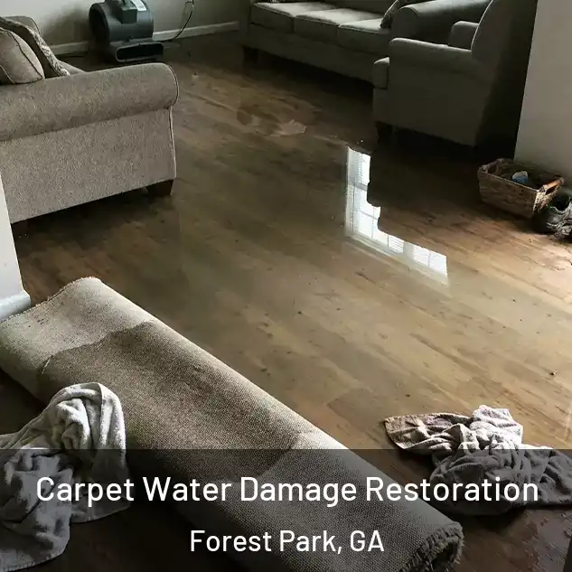  Carpet Water Damage Restoration Forest Park, GA