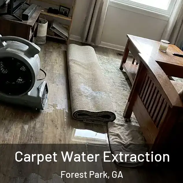  Carpet Water Extraction Forest Park, GA
