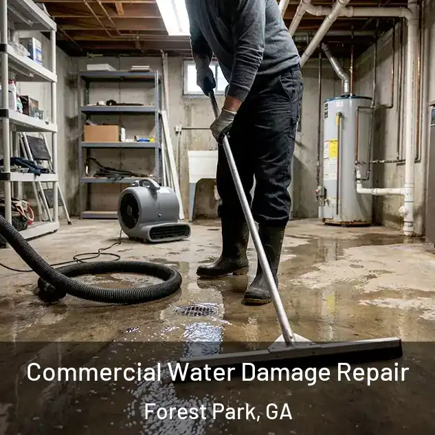  Commercial Water Damage Repair Forest Park, GA