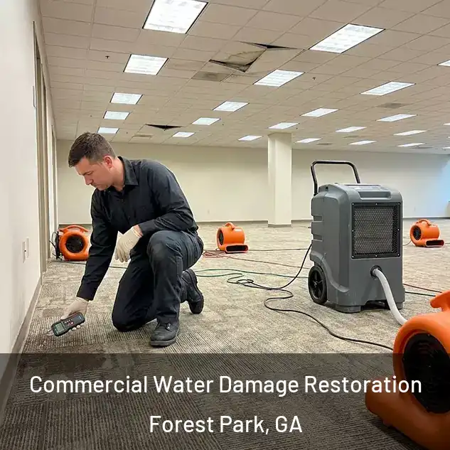  Commercial Water Damage Restoration Forest Park, GA