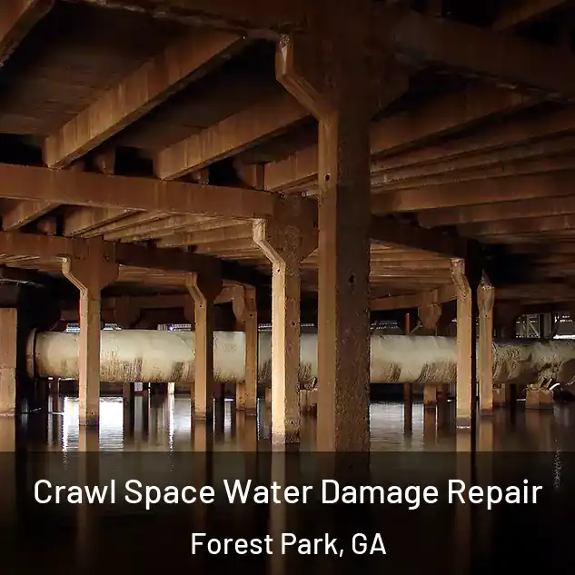 Crawl Space Water Damage Repair Forest Park, GA