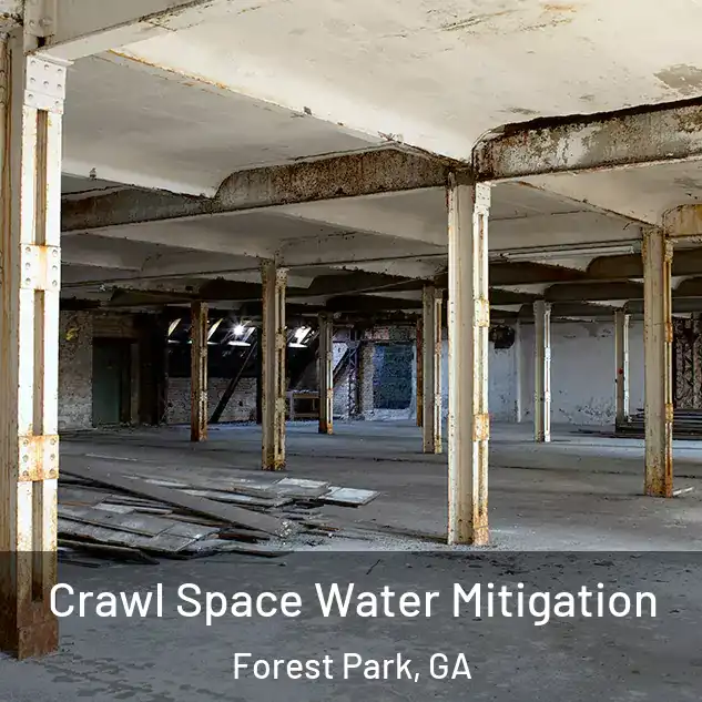  Crawl Space Water Mitigation Forest Park, GA