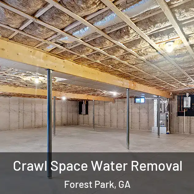  Crawl Space Water Removal Forest Park, GA