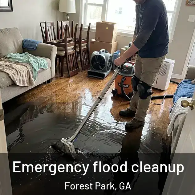  Emergency flood cleanup Forest Park, GA