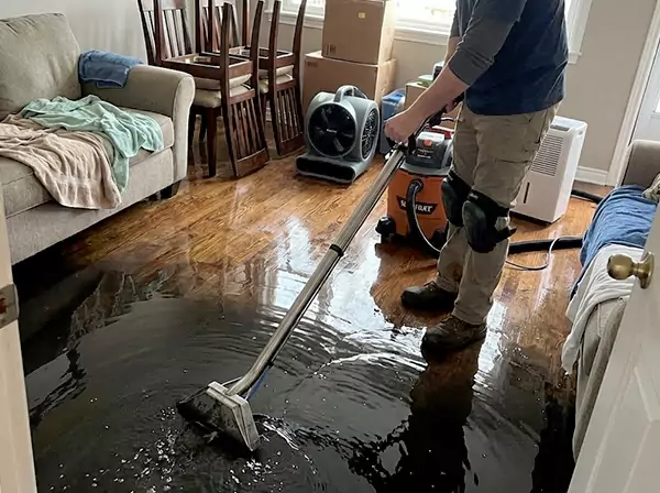 Water Leak Cleanup in Forest Park