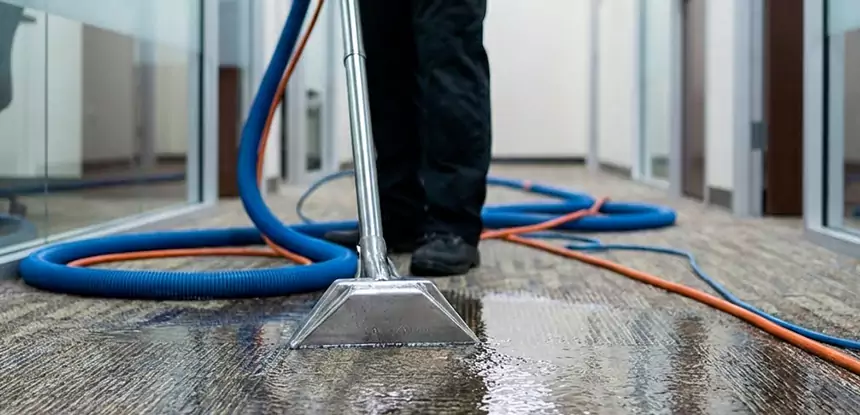Soaked Carpet Restoration in Forest Park