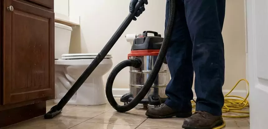 Fix Bathroom Floor Water Damage Forest Park