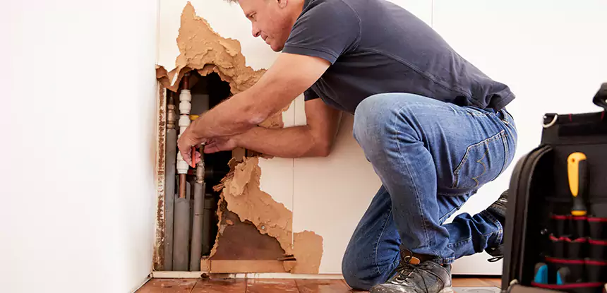 Broken Pipe Water Damage Repair in Forest Park