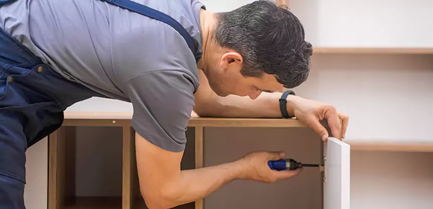 Water Damaged Cabinet Repair in Forest Park