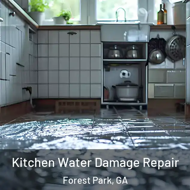  Kitchen Water Damage Repair Forest Park, GA