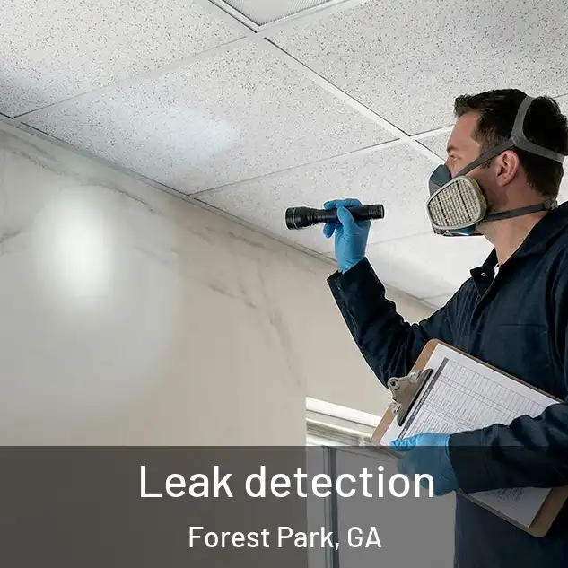  Leak detection Forest Park, GA