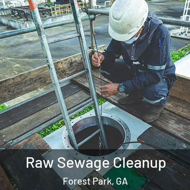  Raw Sewage Cleanup Forest Park, GA