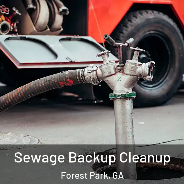  Sewage Backup Cleanup Forest Park, GA