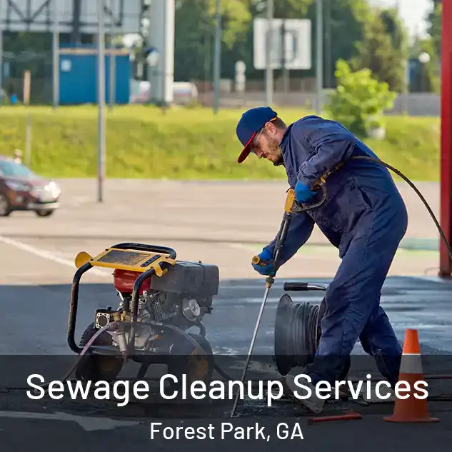  Sewage Cleanup Services Forest Park, GA