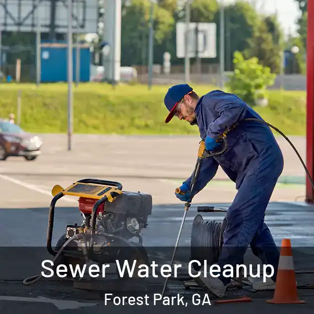  Sewer Water Cleanup Forest Park, GA
