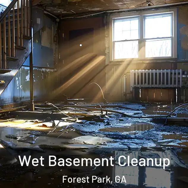  Wet Basement Cleanup Forest Park, GA