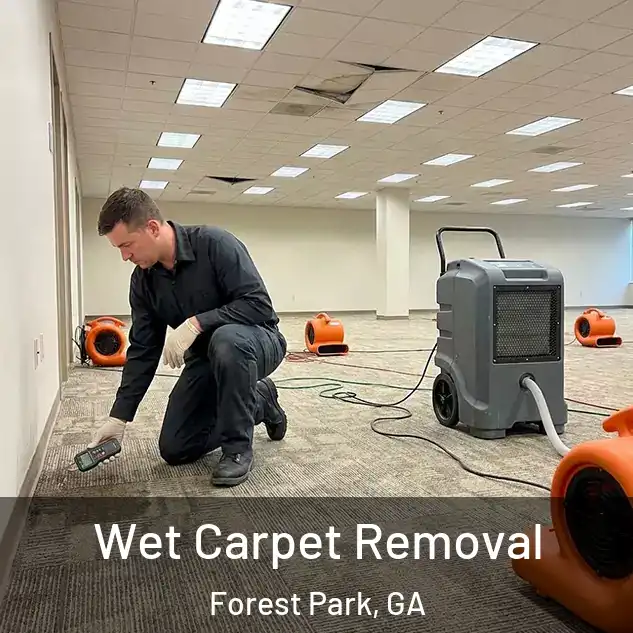  Wet Carpet Removal Forest Park, GA